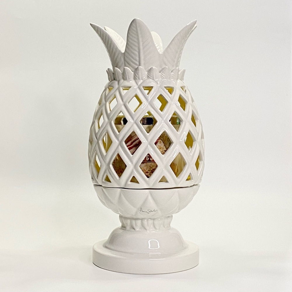 Slatkin & Co 3-Wick Pineapple Luminary